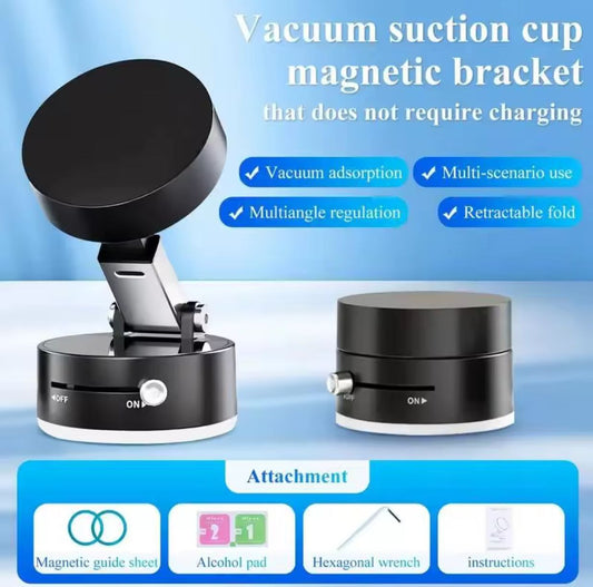 Vaccum Magnet حامل هاتف للسيارة بتقنية الشفط القوي